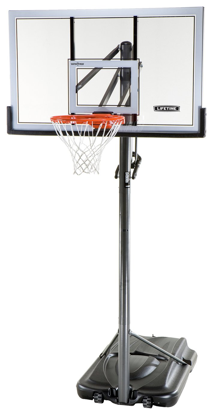 Lifetime Adjustable 54 Inch Portable Basketball Hoop