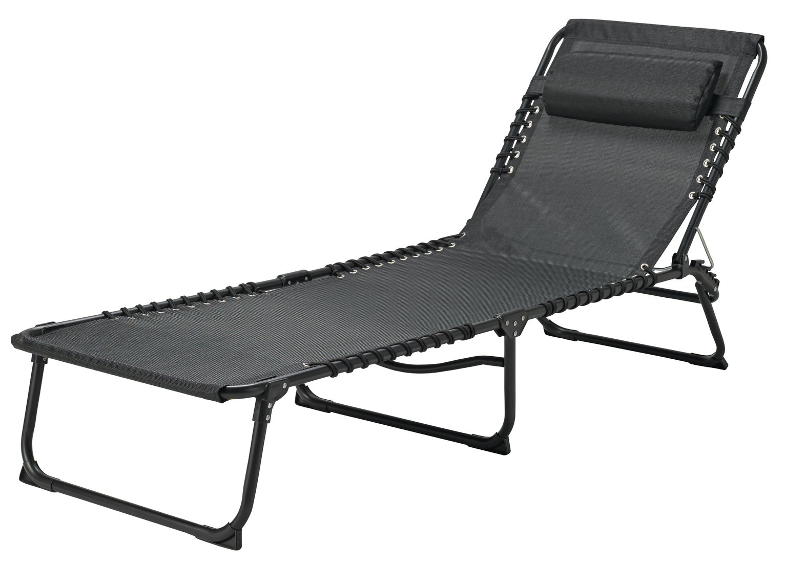 Metal set of 2 sun online loungers