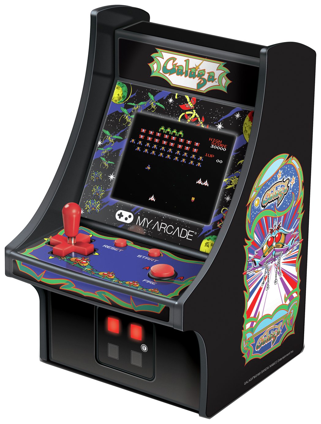 Galaga 6 Inch Retro Mini Collectable