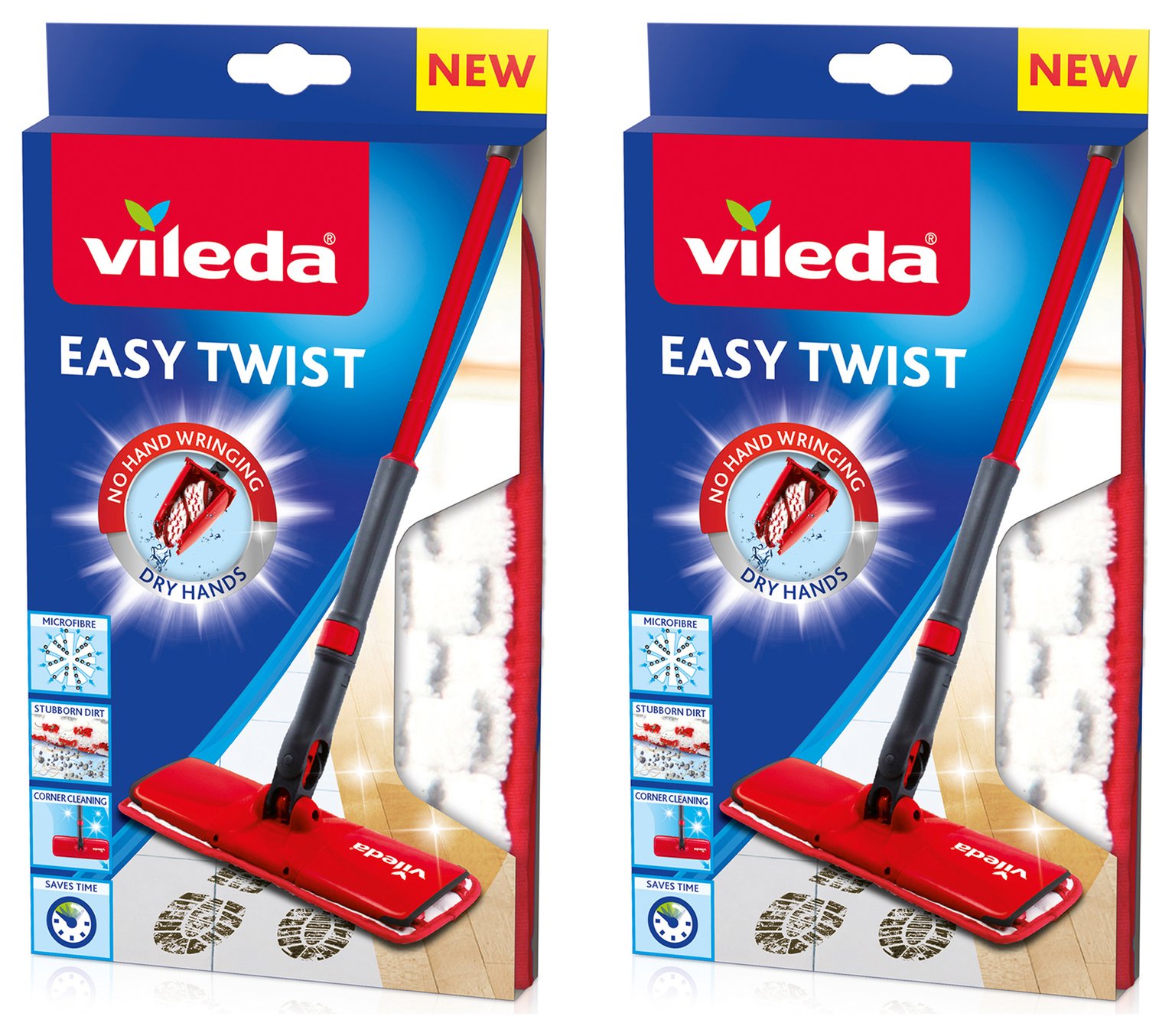 Vileda Easy Twist Mop Refill Pack