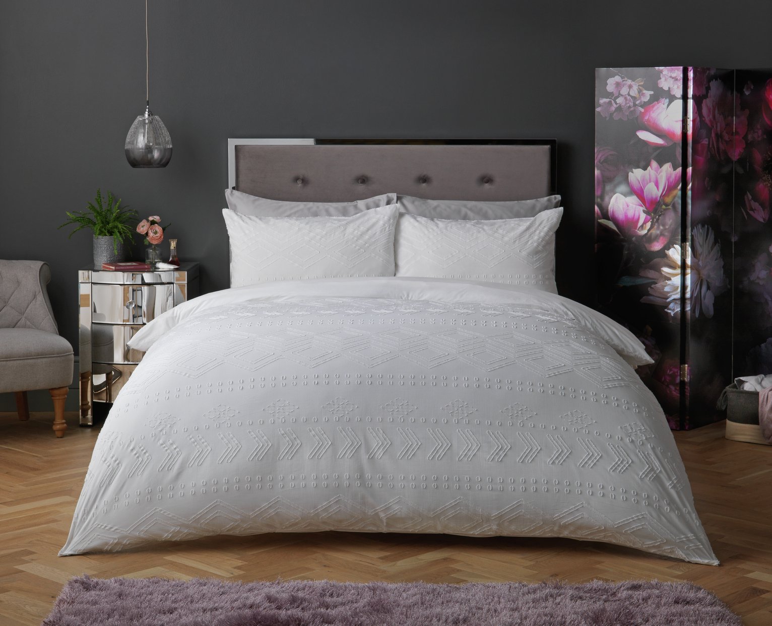 Argos Home Diamond Jacquard Bedding Set Reviews