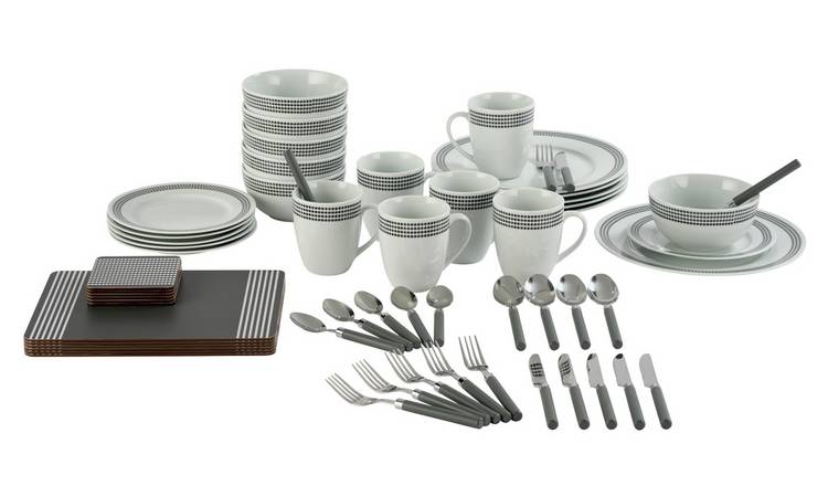 Spotty dinner outlet set