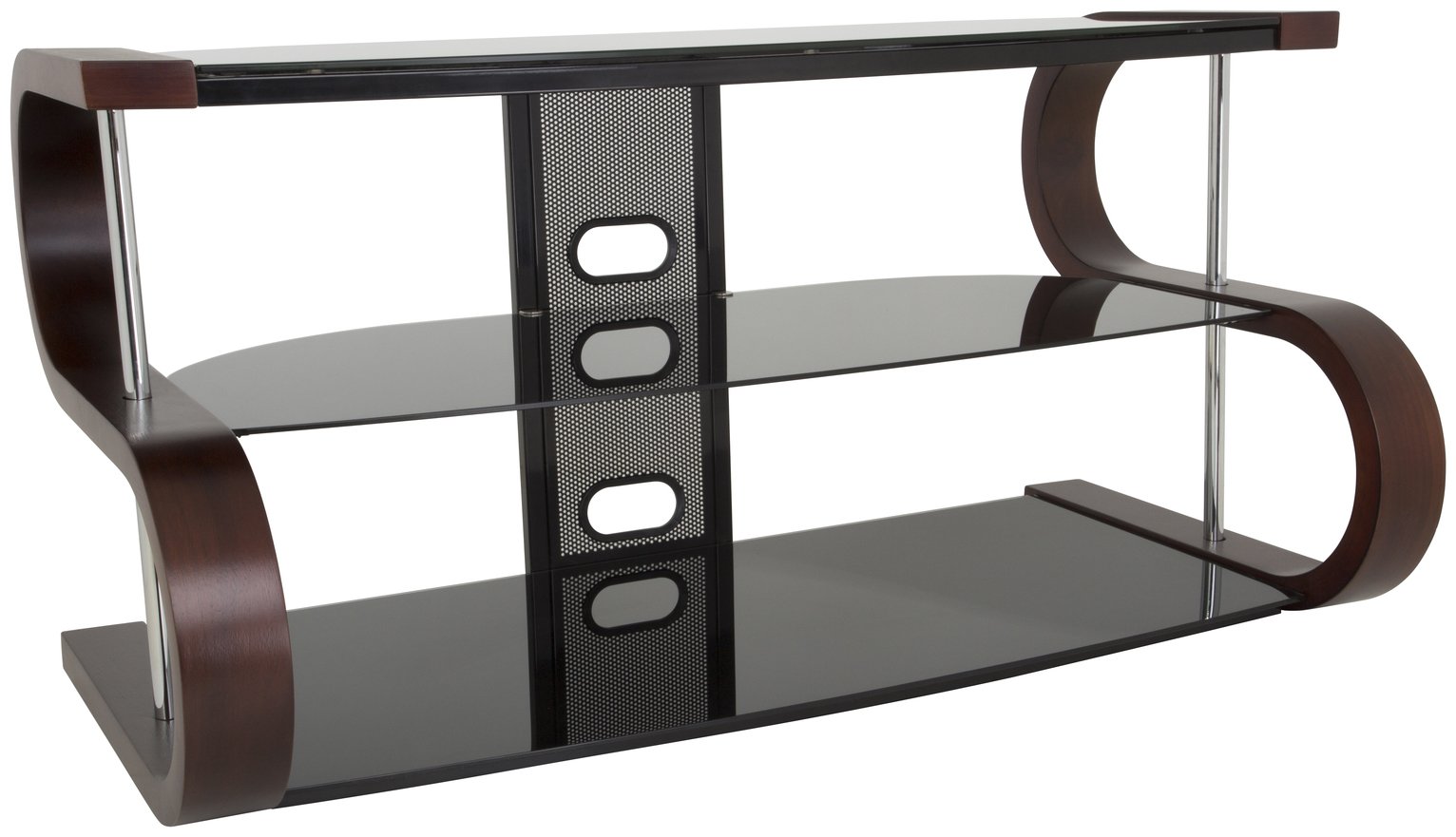 55 inch deals glass tv stand