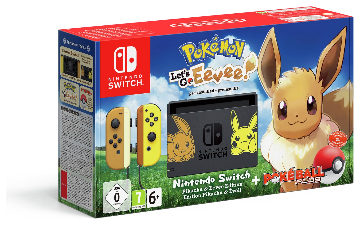 Nintendo Switch Console & Let's Go Eevee Bundle (8675633) Argos Price