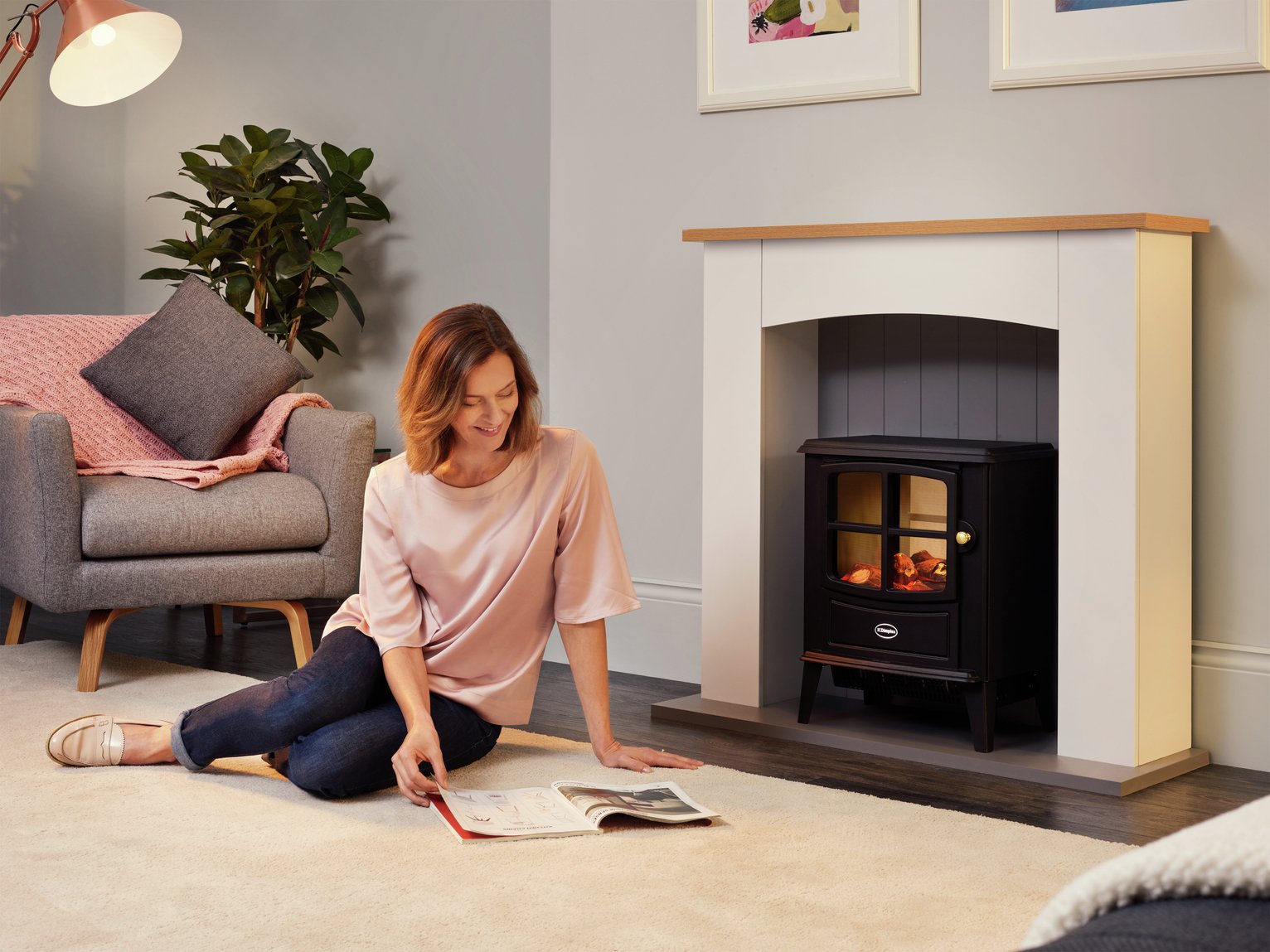 Dimplex Oakmead 2kW Electric Stove Fire Suite Reviews