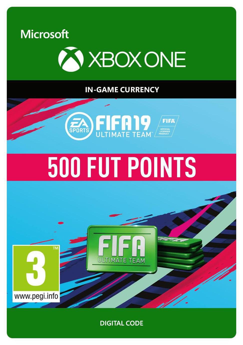 FIFA 19 Ultimate Team - 500 Points Xbox One Receipt Code