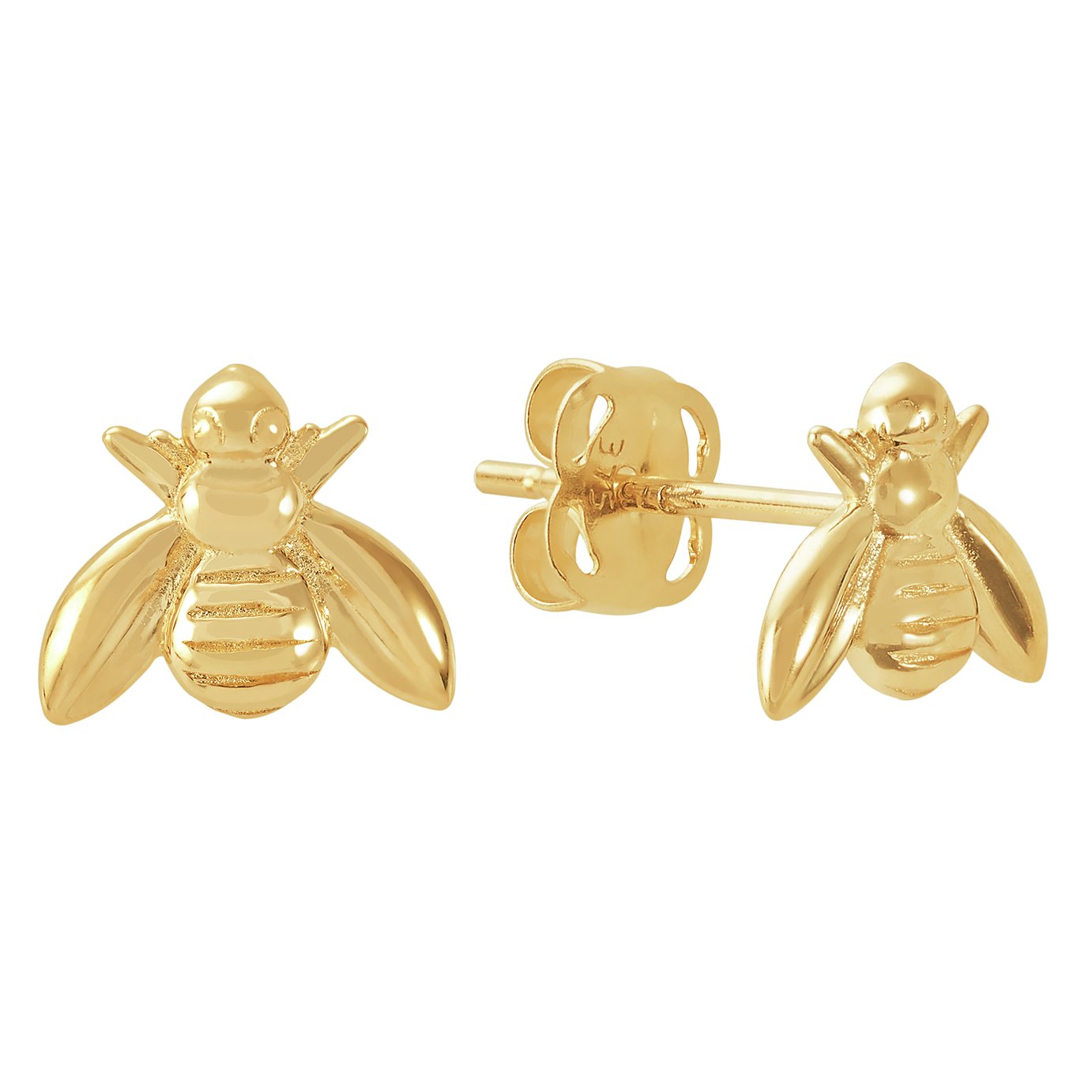 Revere 9ct Gold Bee Stud Earrings review