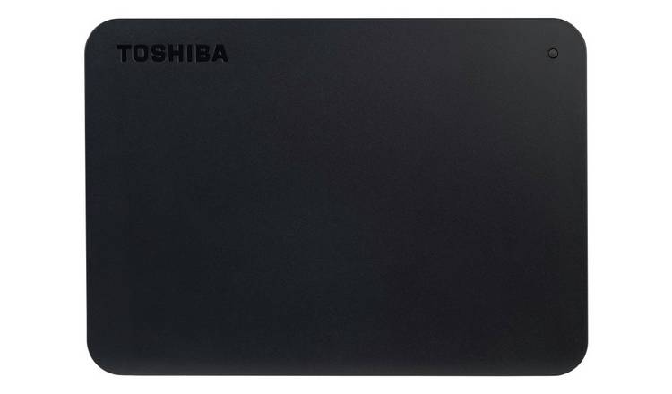 Toshiba Canvio Basics 2TB Portable Hard Drive - Black