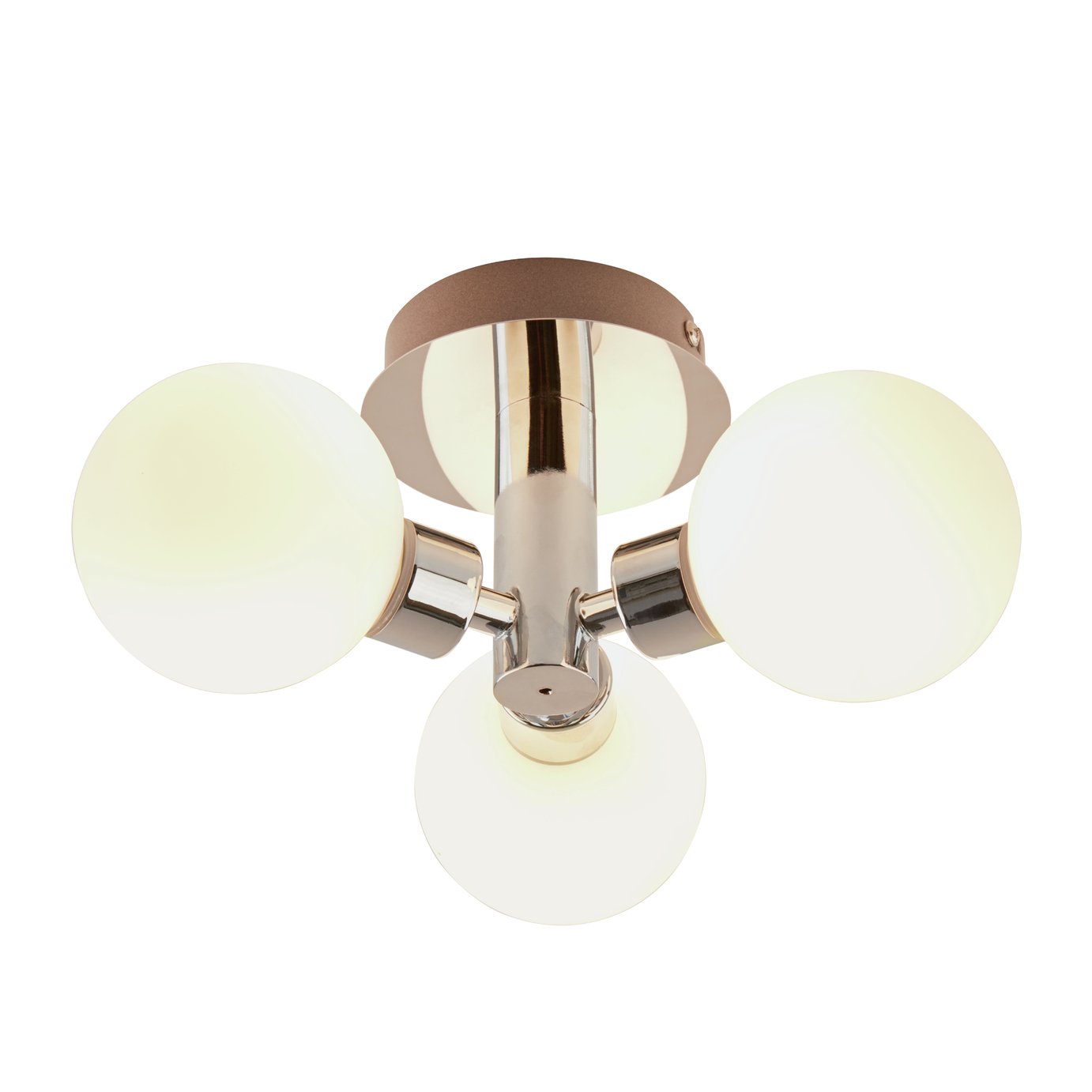 Argos Home Yuko 3 Light Bathroom Ceiling Light review