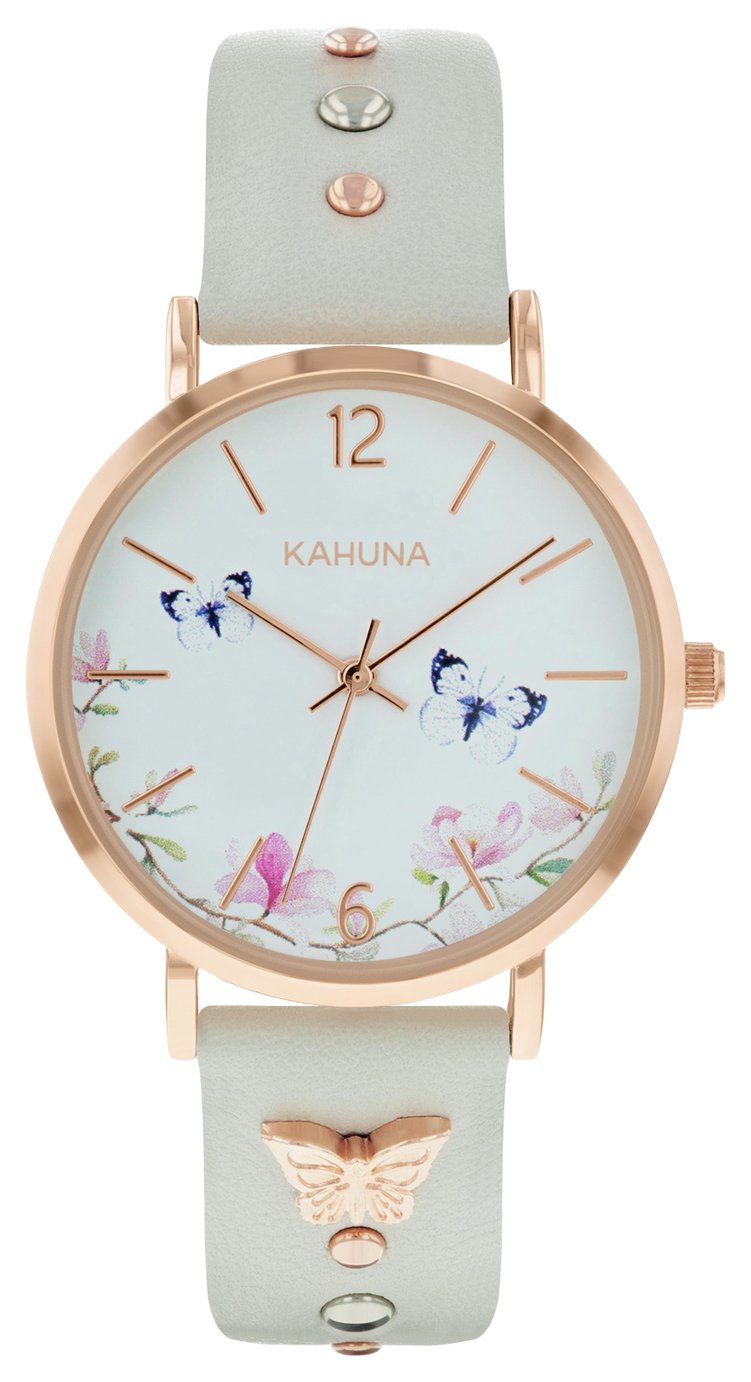 Kahuna White Dial Ladies Grey Strap Watch review