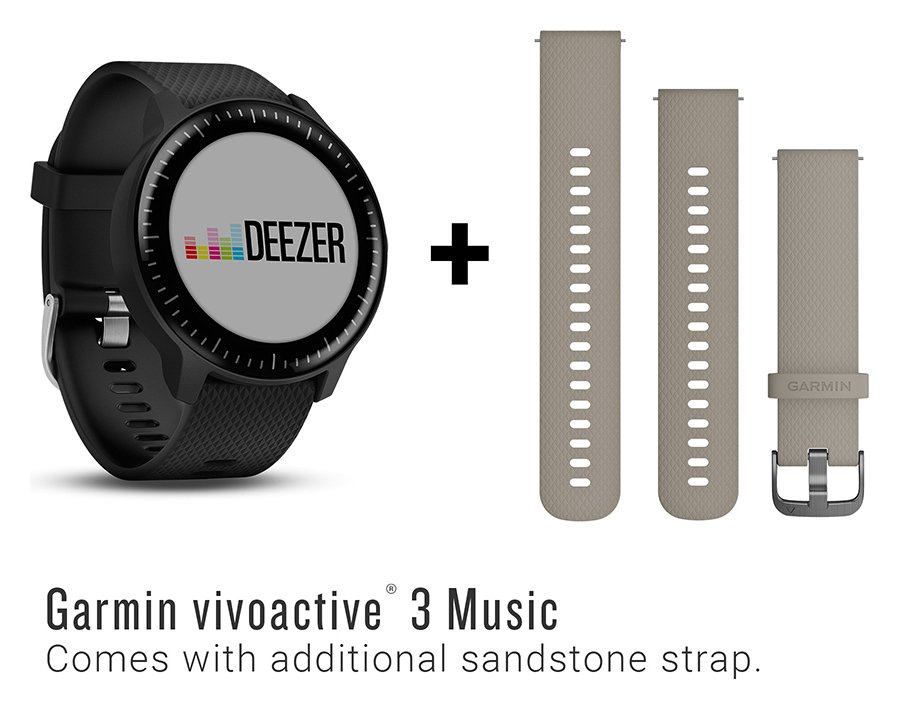 vivoactive 3 music sandstone