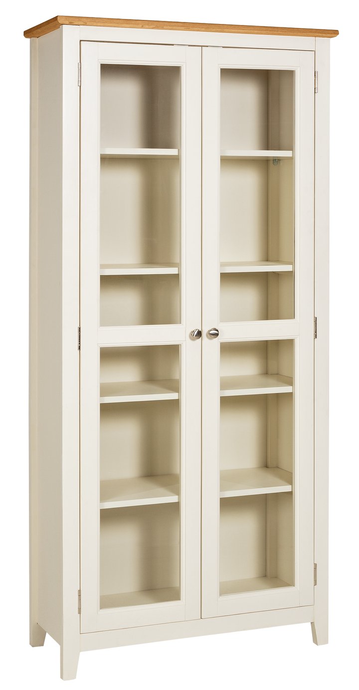 Argos Home Highbury Display Cabinet - Two Tone