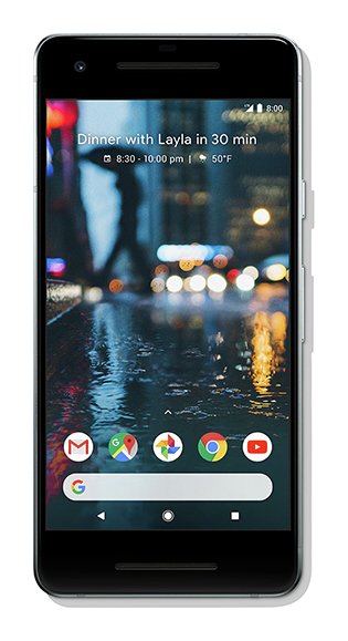 SIM Free Google Pixel 2 64GB Mobile Phone - White