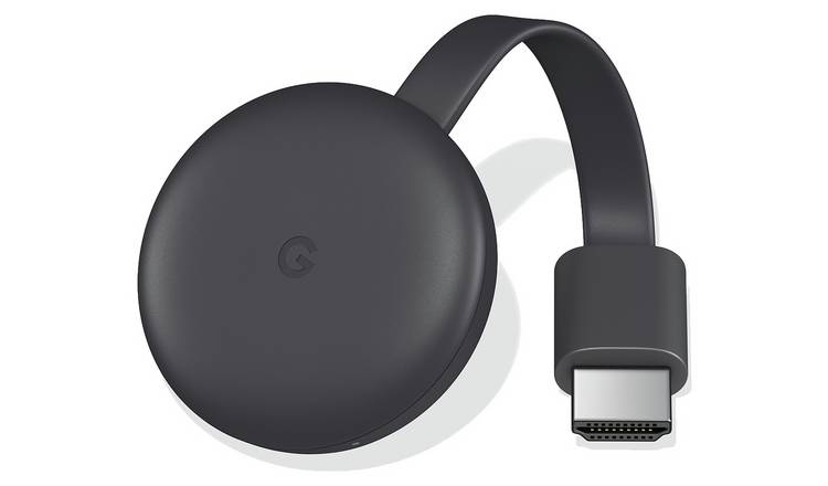 Buy Google Chromecast - Charcoal | Smart TV sticks and boxes | Argos
