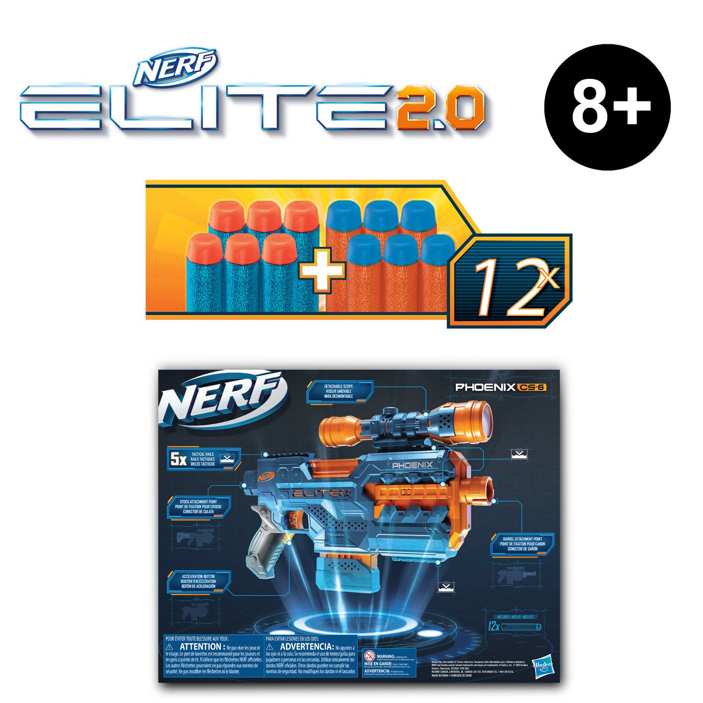 Nerf Elite 2.0 Phoenix CS-6 Motorised Blaster Review