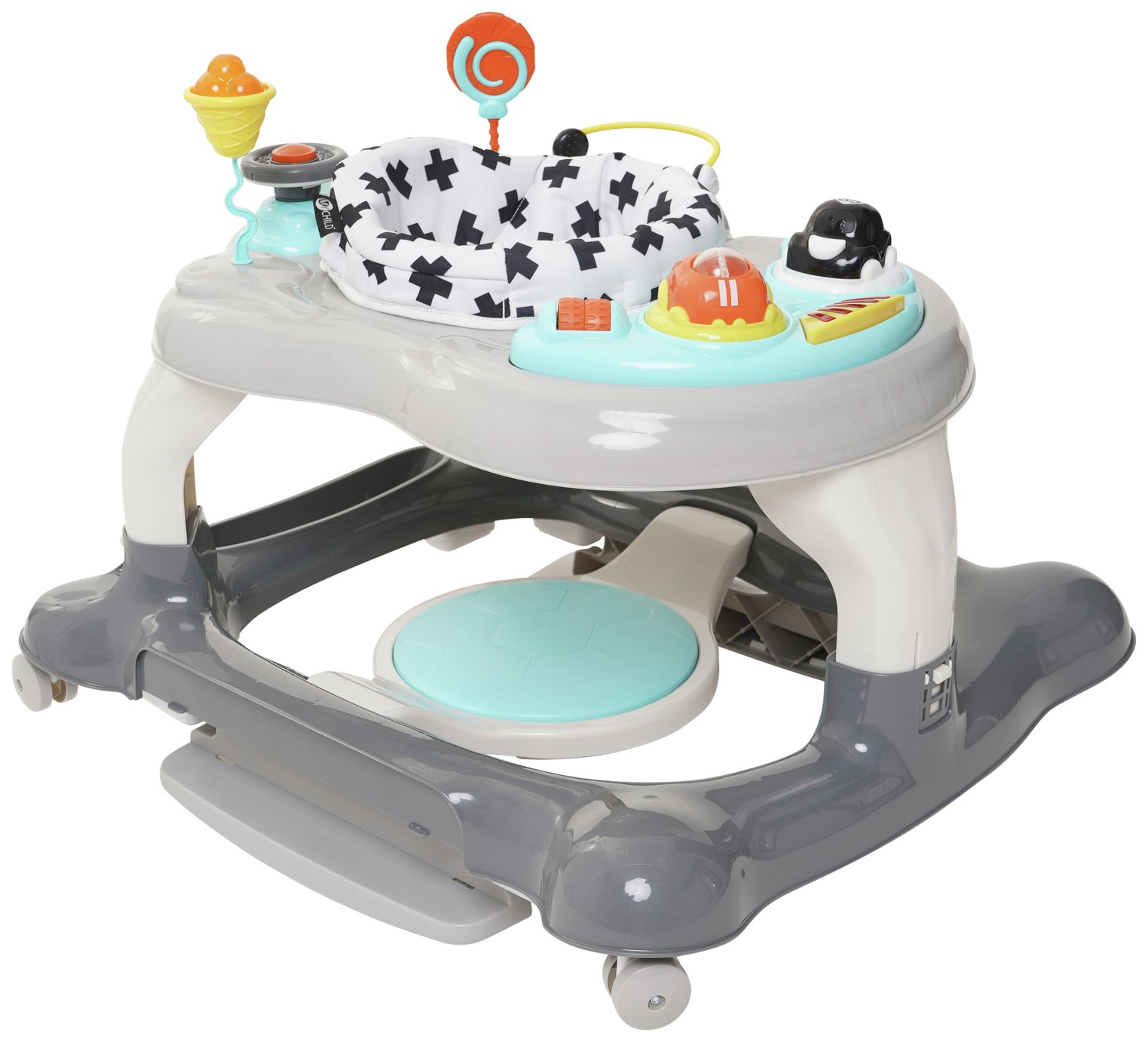 argos baby walker with bricks