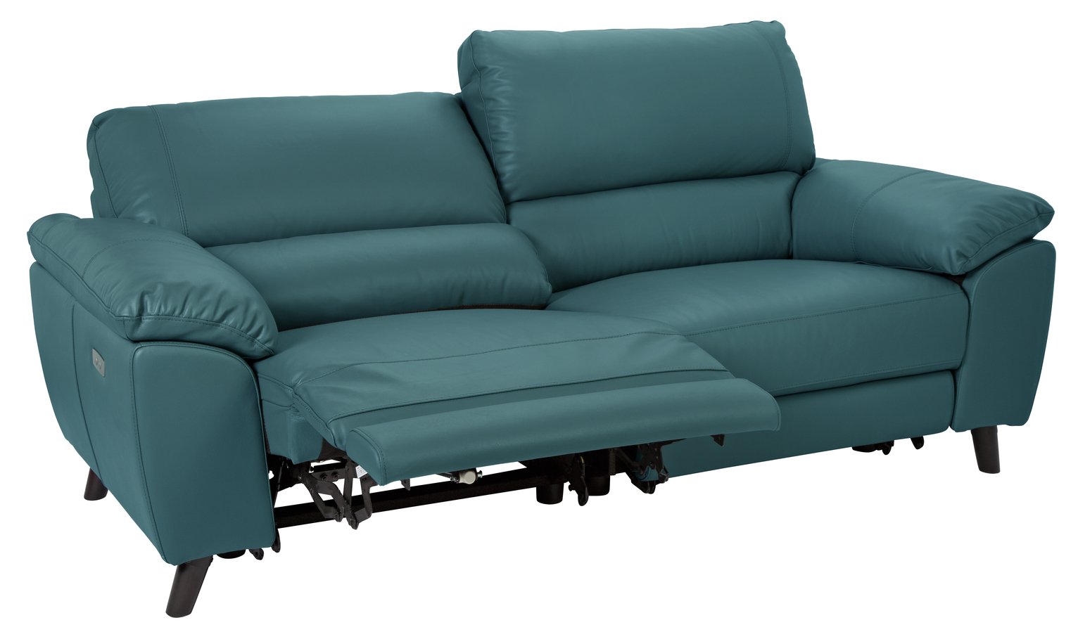 Argos Home Elliot 3 Seater Leather Mix Recliner Sofa Review