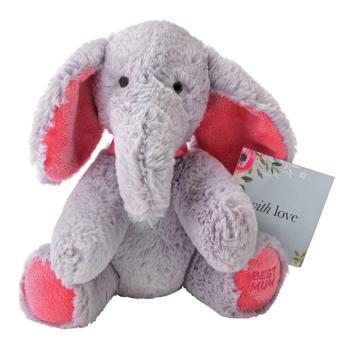 elephant soft toy argos