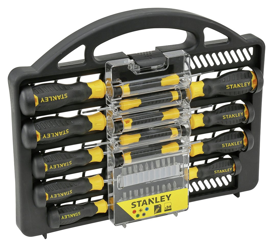 Stanley 34 Piece Screwdriver Set 