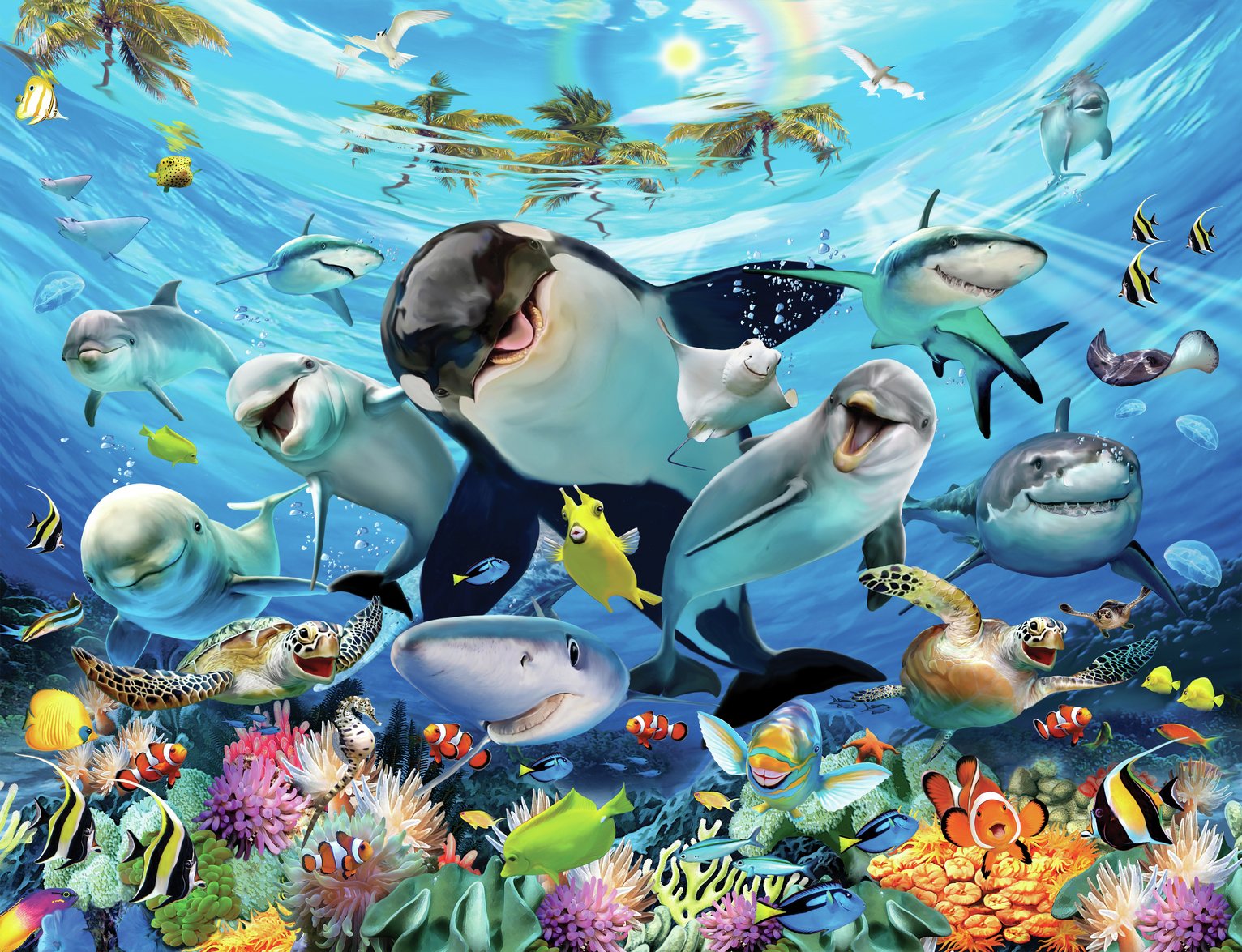 Walltastic Sea Adventure Wall Mural