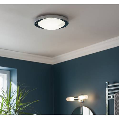 Buy Argos Home Bowdon Led Flush Bathroom Ceiling Light Bathroom Lights Argos