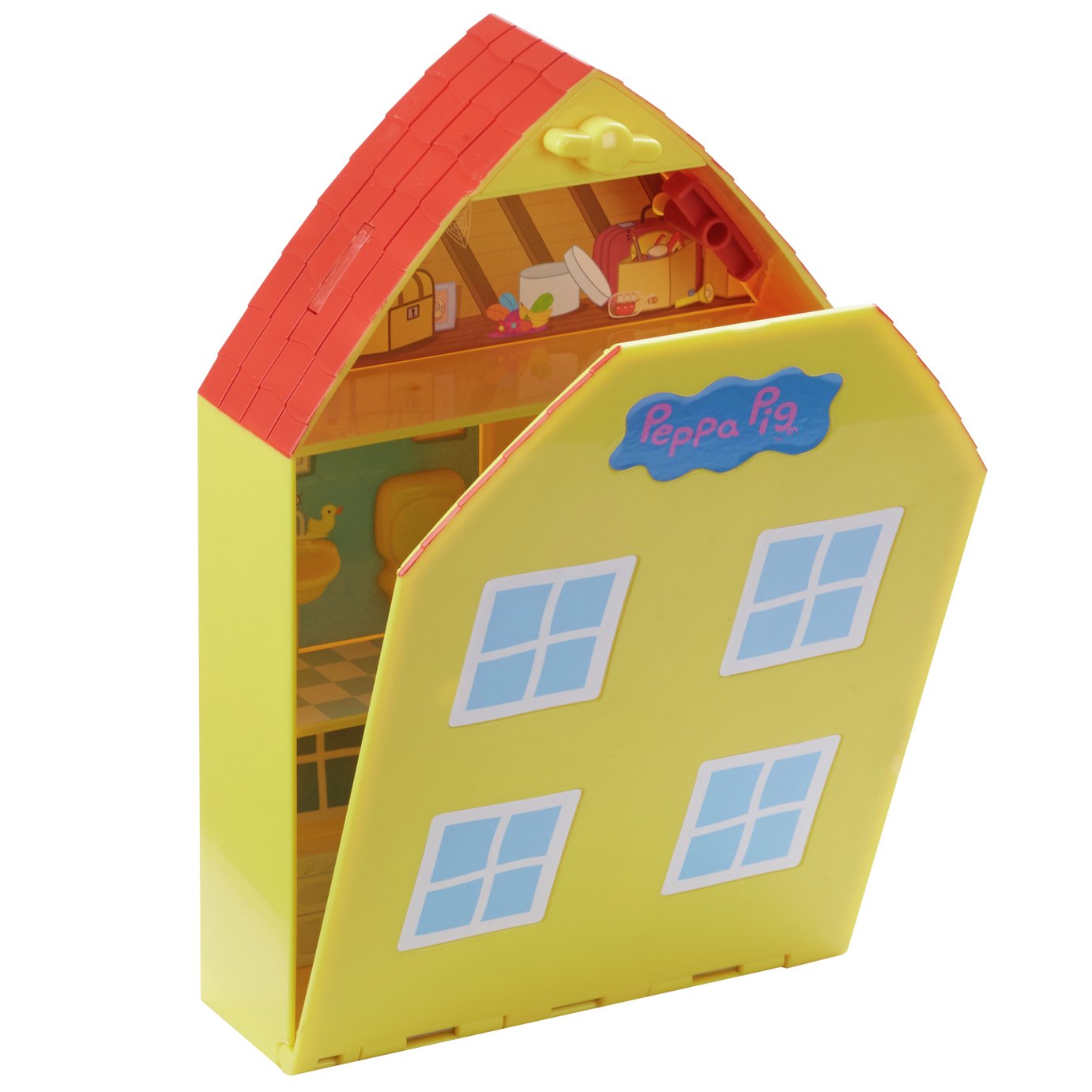 peppa pig blocks house