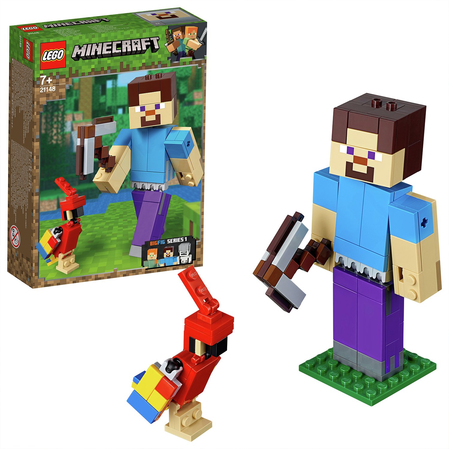LEGO Minecraft Steve Big Fig Action Figure Set - 21148