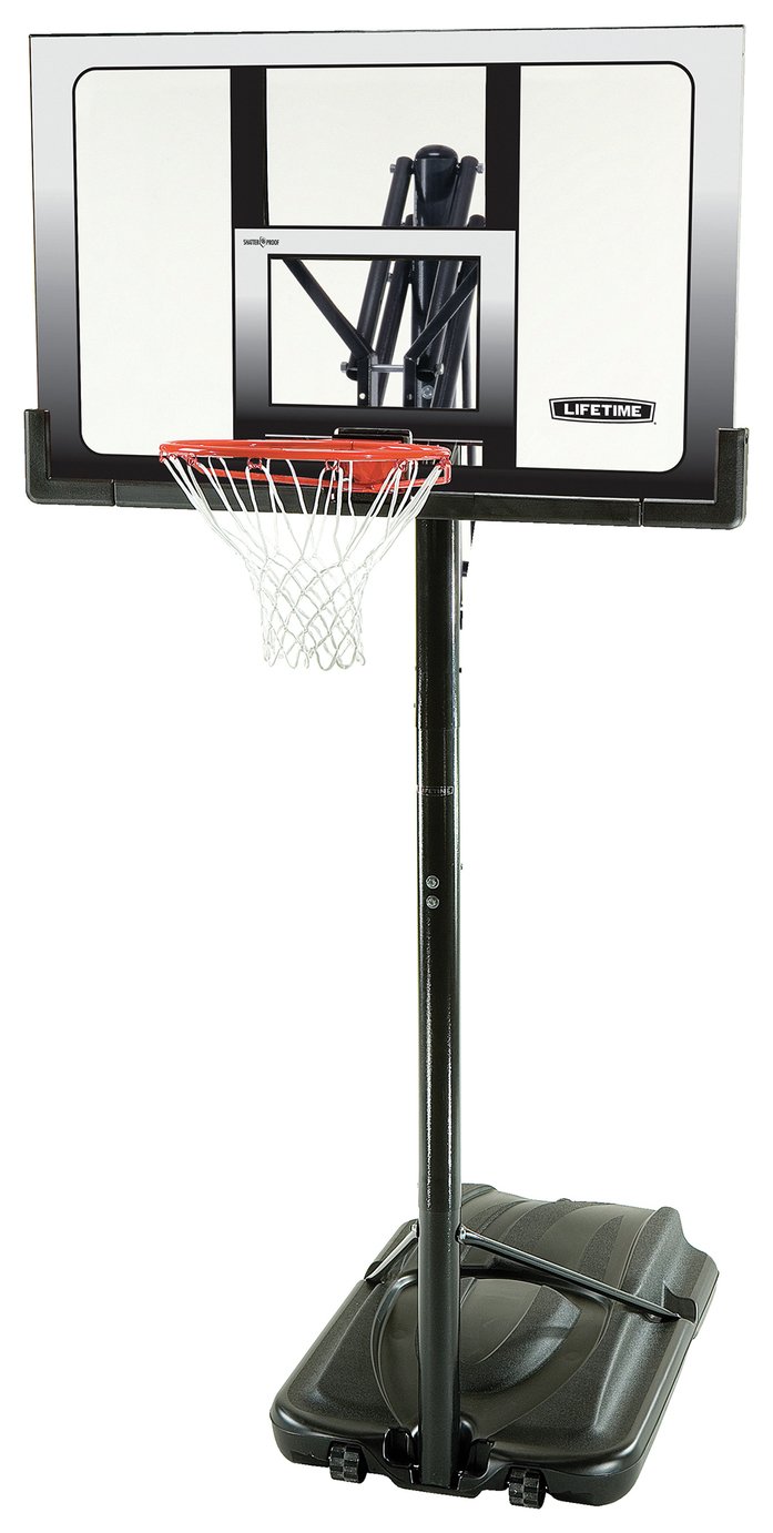 Lifetime Adjustable 52 Inch Portable Basketball Hoop