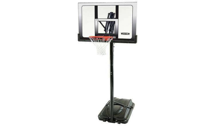 universitetsområde entusiasme Så hurtigt som en flash Buy Lifetime Adjustable 52 Inch Portable Basketball Hoop | Basketball hoops  | Argos