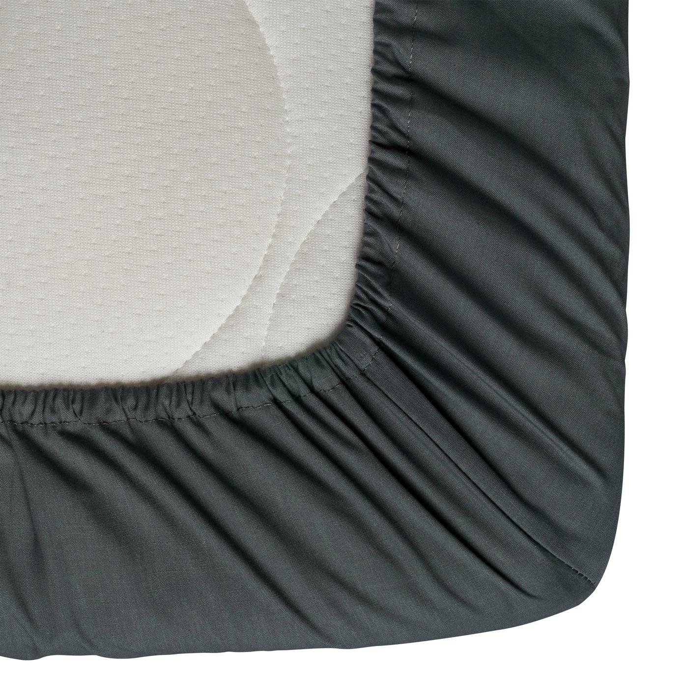 Argos Home Charcoal Fitted Sheet Cotton Rich Reviews