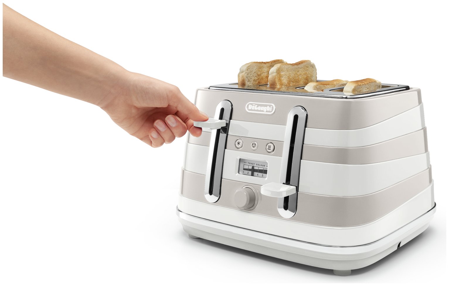 De'Longhi CTA4003W Avvolta 4 Slice Toaster Review