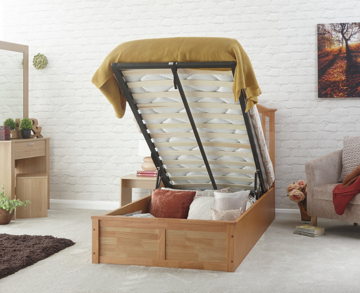 GFW Madrid Ottoman Single Bed Frame Review