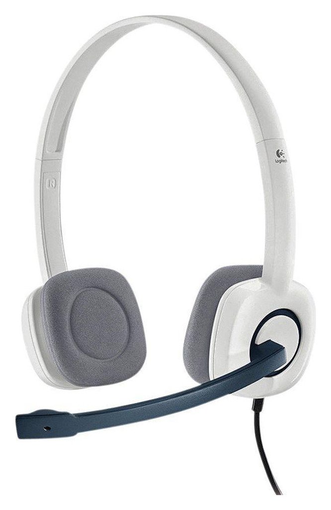 Logitech H150 Stereo PC Headset - White