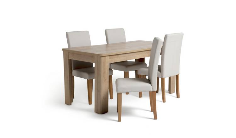 Argos dining best sale table 4 chairs