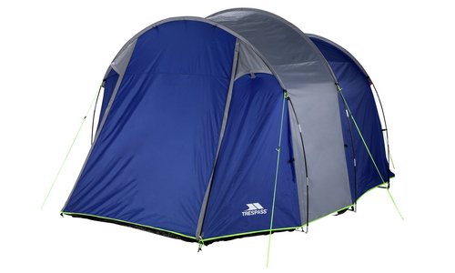 Trespass 6 man shop 2 room tunnel tent