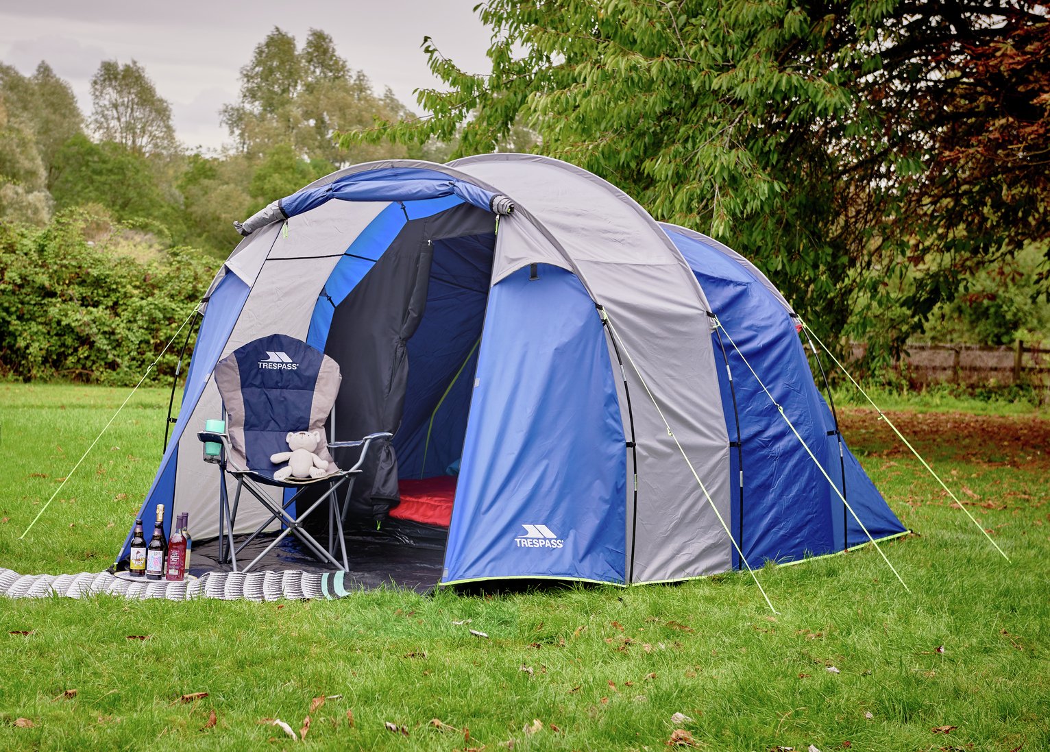 Trespass 4 Man 2 Room Tunnel Camping Tent Review