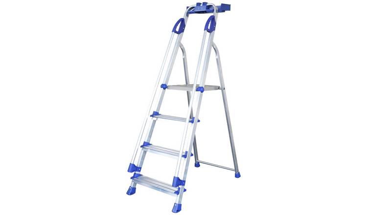 Werner 4 Tread Work Station Step Ladder