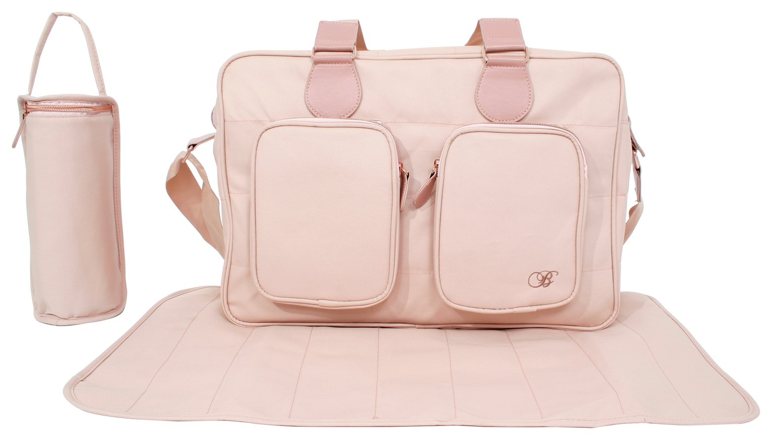 My Babiie Billie Faiers Blush Deluxe Changing Bag