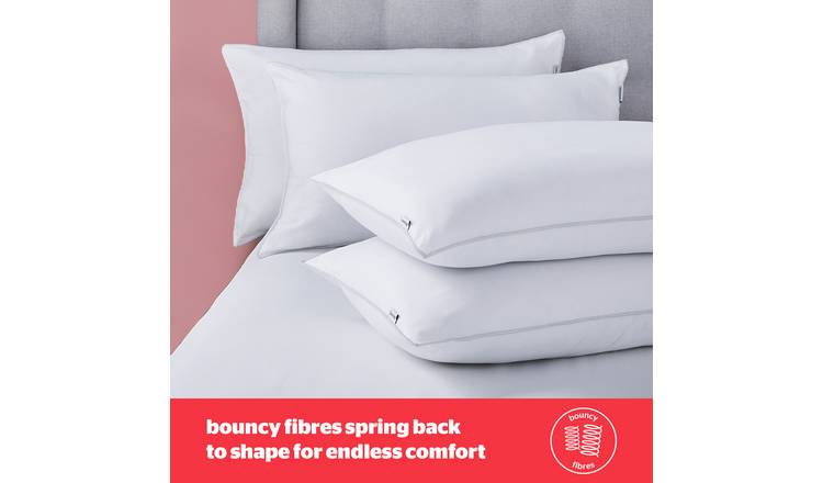 Buy Silentnight Bounceback Pillows 4 Pack Pillows Argos