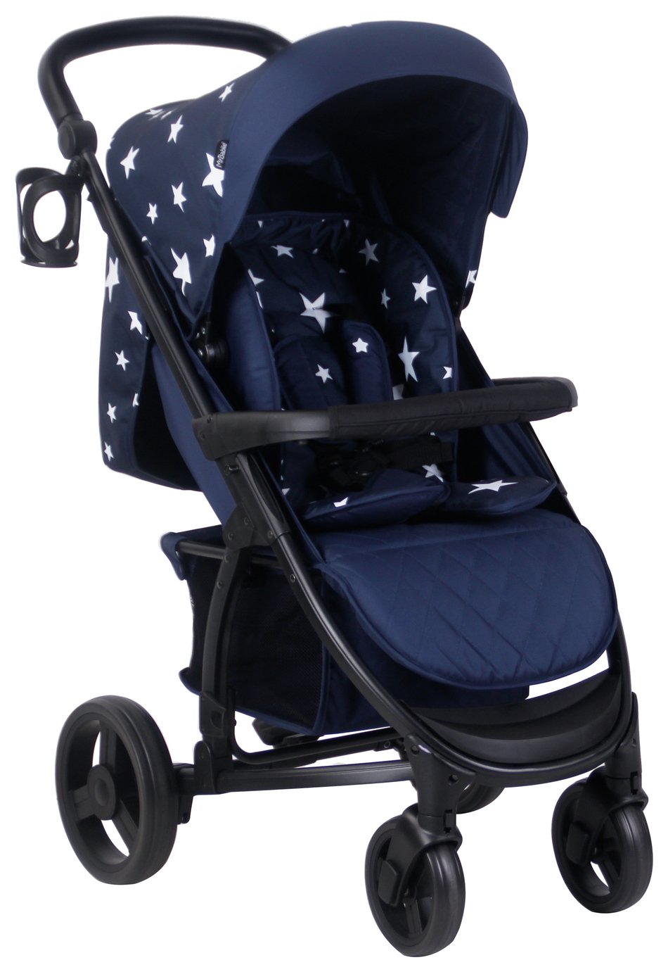 My Babiie Abbey Clancy MB200 Stars Pushchair - Navy