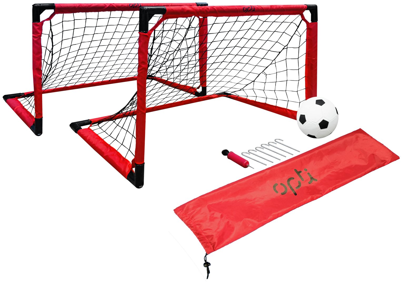 Opti Ball, Pump and 3 x 2ft 1 on 1 Football Goal Review