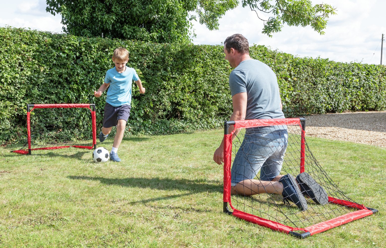 Opti Ball, Pump and 3 x 2ft 1 on 1 Football Goal Review