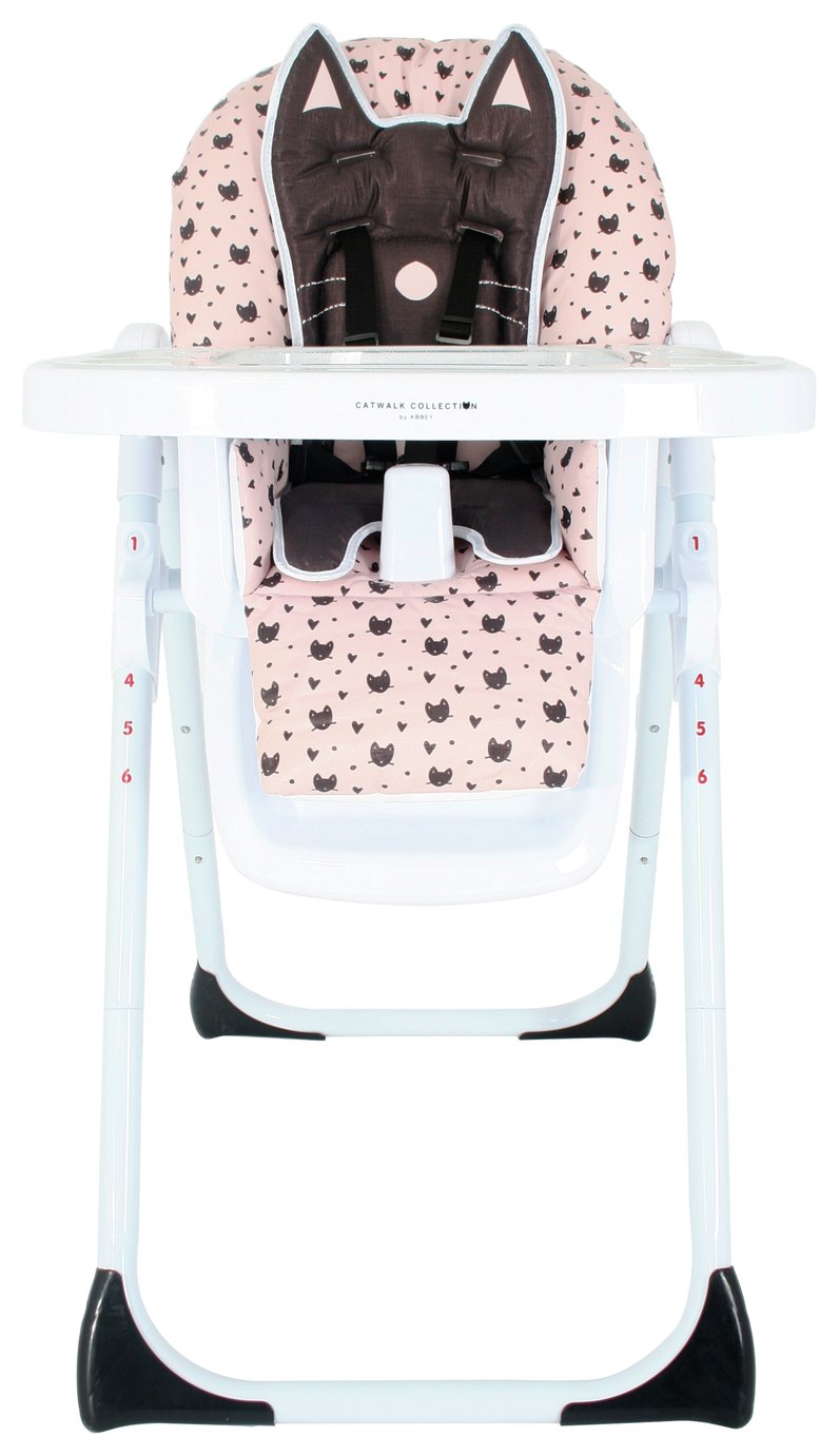 My Babiie Abbey Clancy Black Cats Highchair