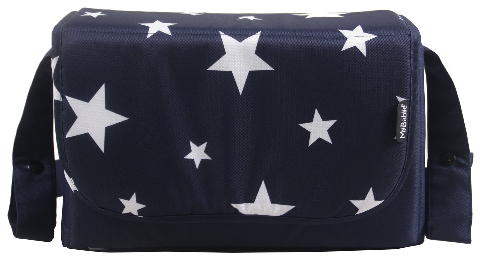 My Babiie Abbey Clancy Navy Stars Changing Bag 8688493 Argos