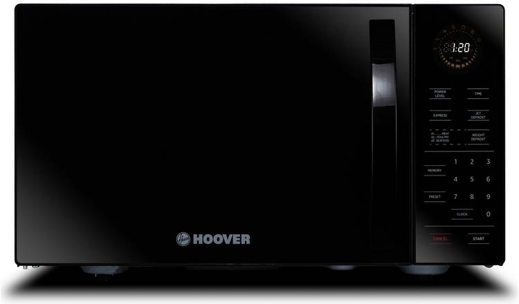 Hoover 900W 25L Solo Microwave - Black