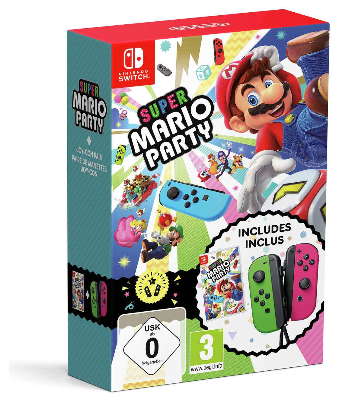 Super Mario Party Nintendo Switch Game & JoyCon PreOrder (8689478