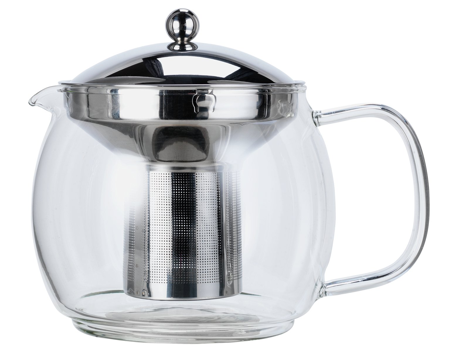 Argos Home Round Glass Teapot