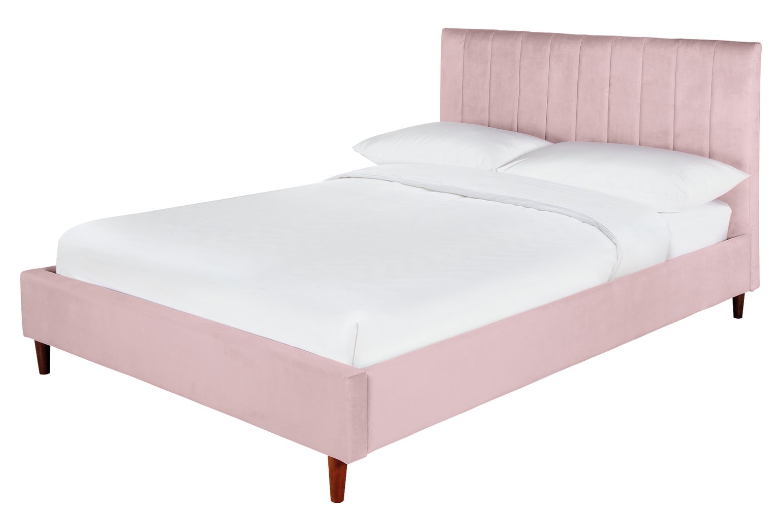 Argos Home Pandora Kingsize Bed Frame - Blush Pink