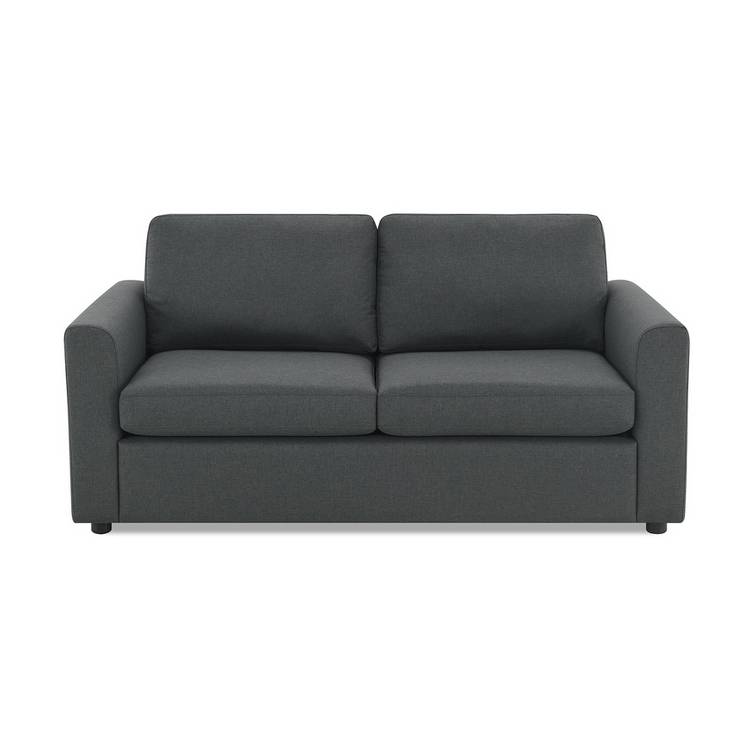Habitat Apartment Fabric 3 Seater Sofa Bed - Charcoal 0