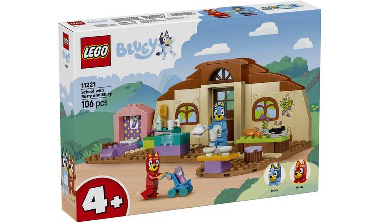 LEGO Bluey School with Rusty and Bluey Toy 11221 PREORDER